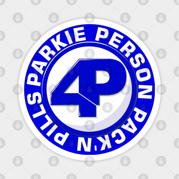 Parkie Person Pack'n Pills Magnet by SteveW50